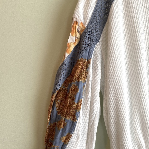 Free People Casual Clash Thermal Top - Picture 4 of 7